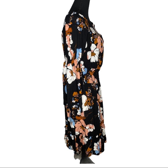 Ella Moon Floral Long Dress Boho Size Large - Picture 2 of 11